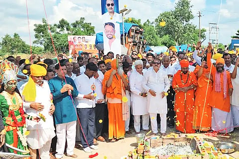 MLA, C.S. Nad Gowda, Durgadevi Mahadwara, Habba, Muddebihala, Koluru Tanda,