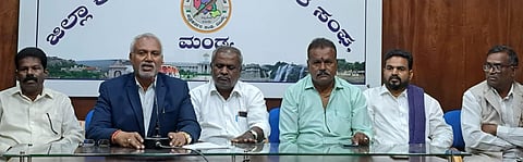 Madigara Internal Reservation Enforcement Struggle Committee press conference Mandya