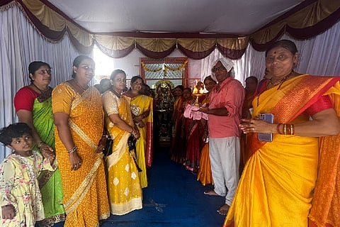 Mahashakti Tasthapana established by Gangadhara Koralli