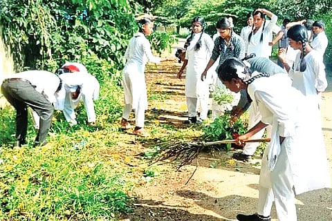 Mayakonda, Gandhiji, Jayantyutsava,