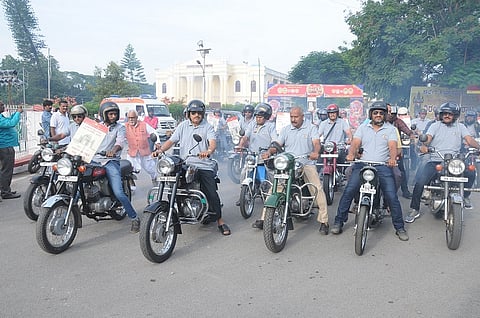 Mysore Dasara Java Bike Ride