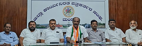 Mysugar President Press Conference Mandya