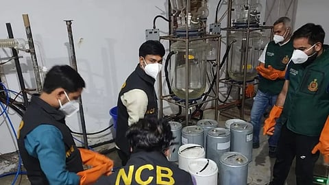 NCB raided