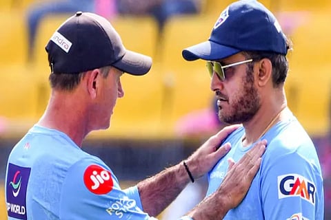 Ponting Ganguly