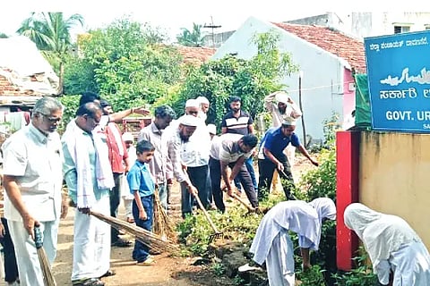 Sasvehalli, Gandhi, Jayantyutsava,
