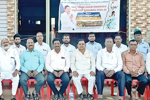 State level volleyball tournament at Talikot