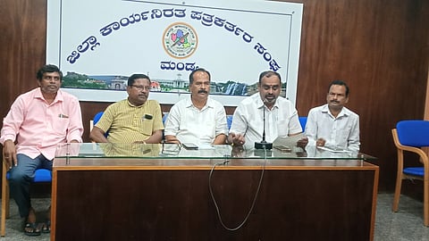 Umashankar Appreciation Committee press conference Mandya