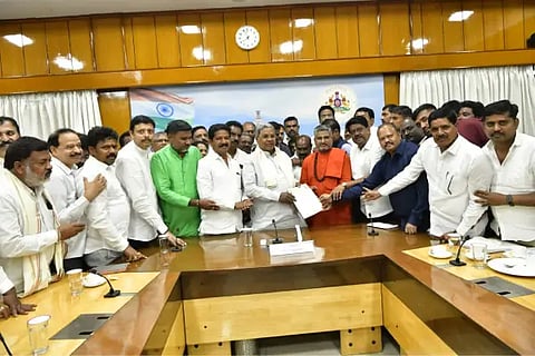 Valmiki swamiji delegation