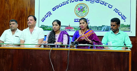 Veerashaiva Lingayat Mahasabha Director press conference Mandya