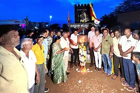 Vijay Jyoti Rath Yatra at Kulageri Cross