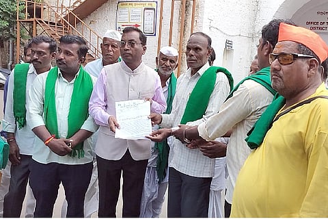 WOKF PROPERTY FARMER PROTEST
