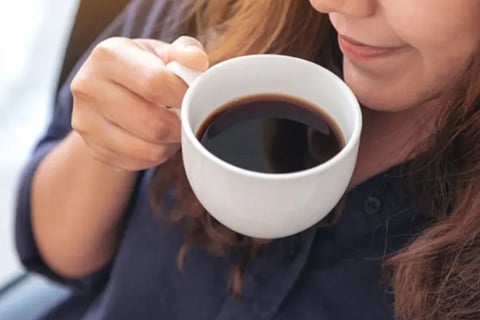 black coffee