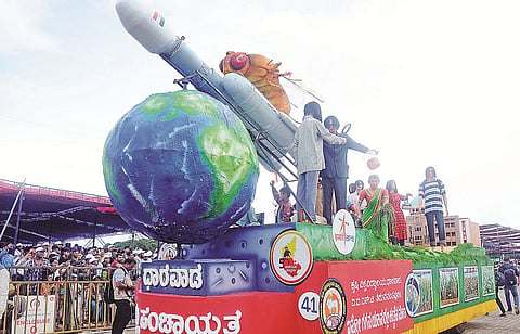 dasara tableau Dharawada