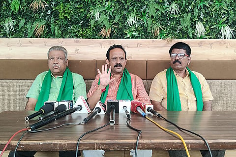 gurulingappa angadi press meet