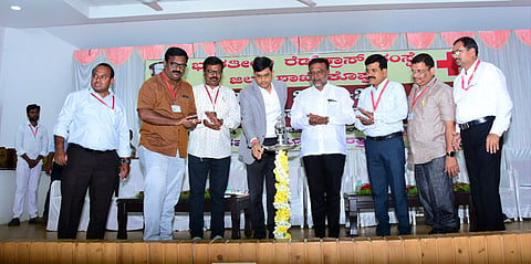 district koppal red cross meeting koppal
