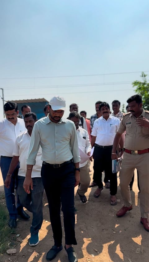 district koppal huligi temple adc sidrameswara visit