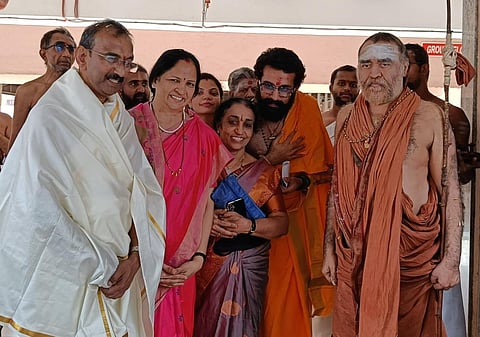 ಕಂಚೀಶ್ರೀಗಳ ಅದ್ದೂರಿ ನಗರಪ್ರವೇಶ:ಪೂಜಾಕೈಂಕರ್ಯ