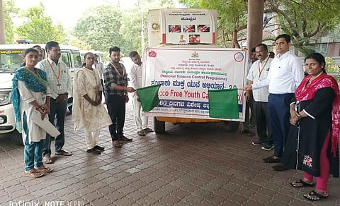 distrcit koppal dc naleen athul health department jatha