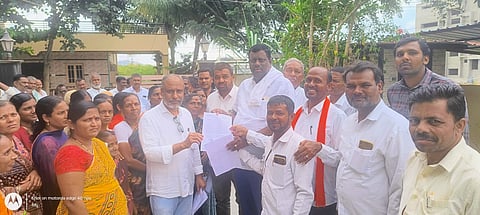 district koppal memorandum mla hitnala