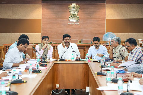 district koppal minister shivaraj tangadagi kkrdb works