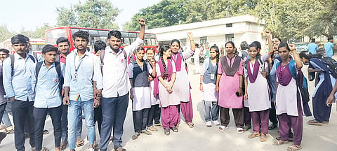 student protest