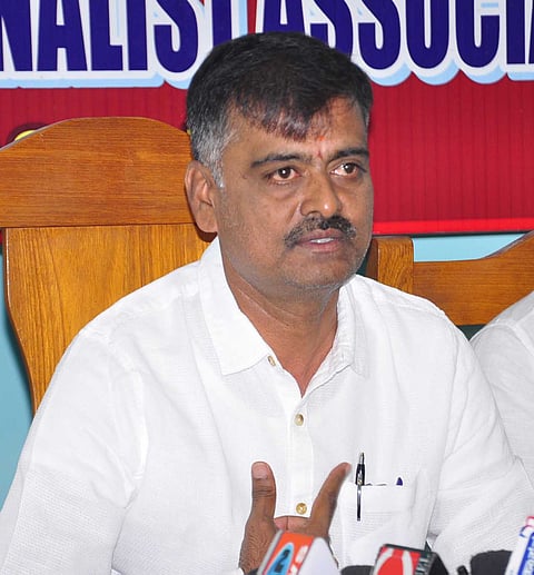 ನಾನು ಮತ್ತು ಶ್ರೀನಿವಾಸ್ ಅವರು ಒಡಂಬಡಿಕೆಯಿಂದ ಚುನಾವಣೆ ಎದುರಿಸುತ್ತೇವೆ:ಶಿವಸ್ವಾಮಿ