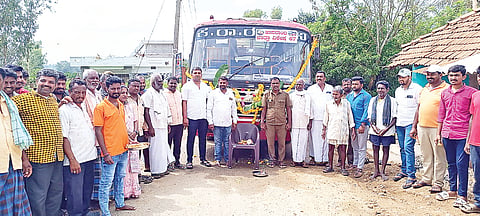 ಶ್ಯಾನುಭೋಗನಹಳ್ಳಿಗೆ ಬಸ್ ಪುನರಾರಂಭ