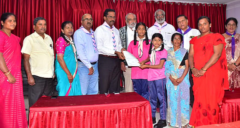 Adoption ceremony of female students Mandya