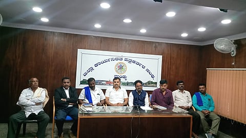 Ambedkar Warriors President Press Conference Mandya