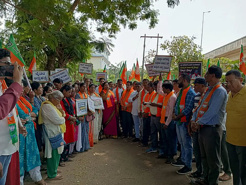 BJP Protest