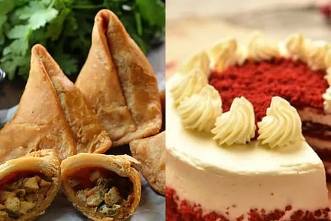 Cake Samosa