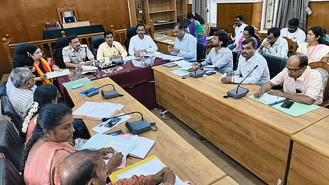 DC preliminary meeting Mandya