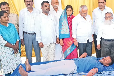 Donating blood brings the virtue of donating life.