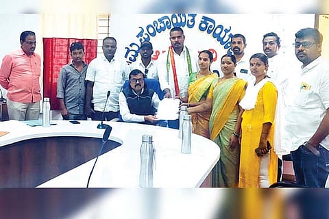 Gangavathi Anegundi gp president