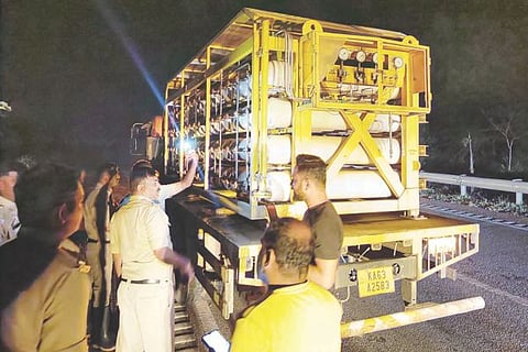 Hadagali CNG Tank