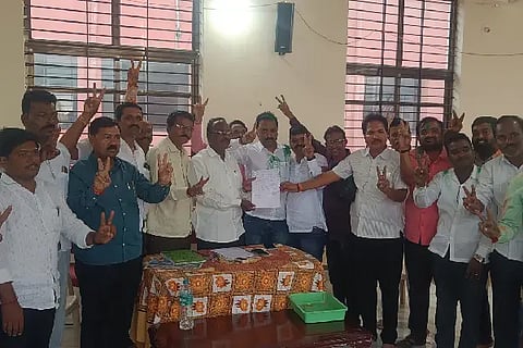 Indi, Govt.Employees' Association, Election, Basavaraja Ravura, S.S. Patty, Basavaraja Maitri,