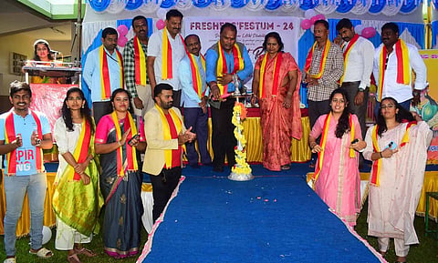 Kannada Rajyotsava celebrations Mandya