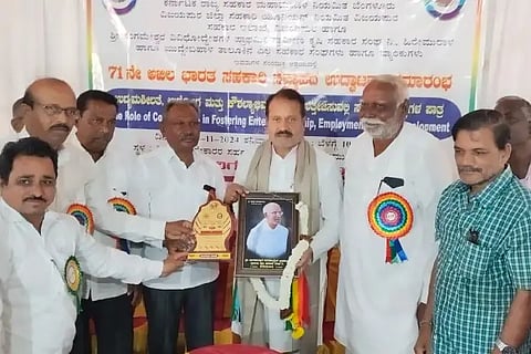 Karnataka, Co-operation Constituency, Muddebihala, DCC, PKPS Bank, Karnataka Soap Detergent Corporation, C.S. Nadagowda, Hiremurala,