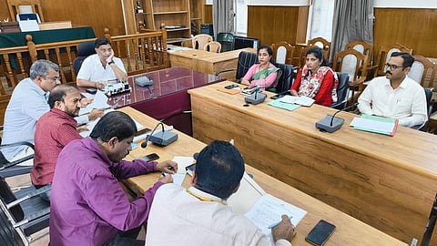 Material Display Committee Meeting Mandya