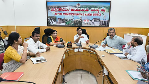 Material Display Committee Meeting Mandya