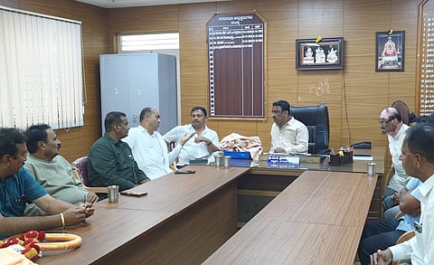 Municipal Council Chairman Meeting Mandya