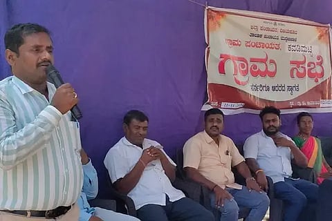 Narega Project, Works, PS Kasanakki NREG, Gram Sabha, Muddebihala, Kavadimatty
