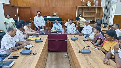 Obavva Jayanti pre meeting Mandya