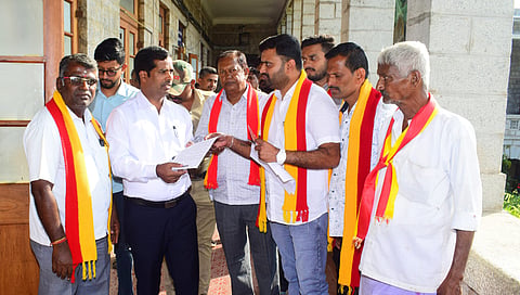Petition submitted by Karave to the Collector Mandya