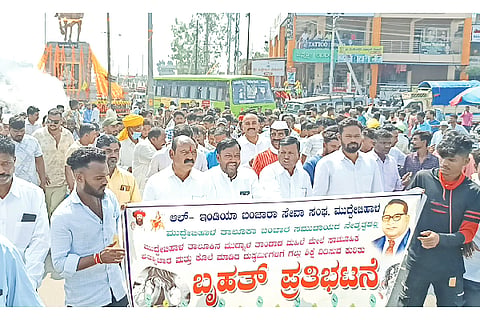 Protest demanding death penalty for the rapist