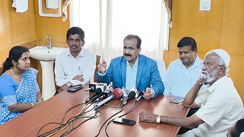 State Food Commission Chairman Press Conference Mandya
