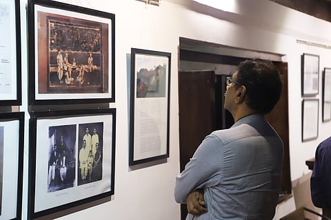 Visitors admiring the exhibition (4)