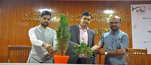 district koppal dc naleen athul library workshop
