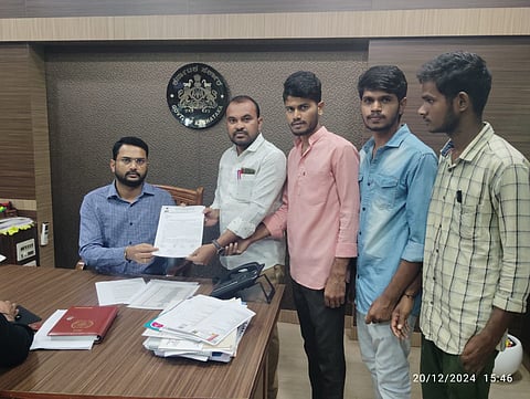 district koppal sfi memorandum student died