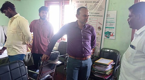 ಗೋಪಿನಾಥಂ ಗ್ರಾ.ಪಂ.ಗೆ ಡಿಎಚ್‌ಒ ಭೇಟಿ